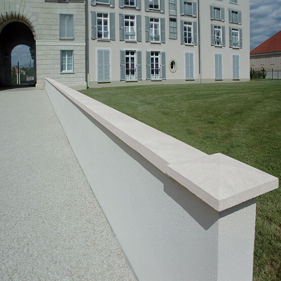 Chaperon de mur en béton vibro-pressé | Optipose® Slim  - produit présenté par WESER