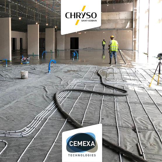  Chapes liquides et en ciments pour l’enrobage de systèmes de planchers chauffants | CemFloor - Chape ciment