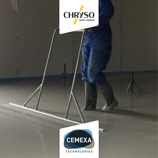 Chapes liquides et en ciments pour l’enrobage de systèmes de planchers chauffants | CemFloor - produit présenté par CHRYSO