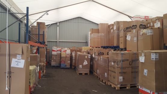  Chapiteau de stockage | Alustock - Bâtiments préfabriqués pour le stockage