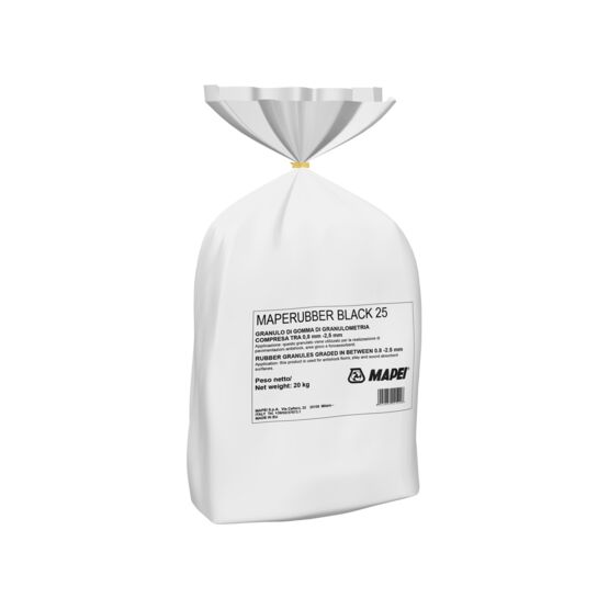Chargement de caoutchouc granulé pour résines polyuréthane | MAPERUBBER BLACK 25