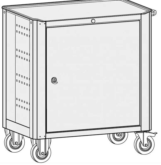 Chariot d&#039;atelier métallique | AKAZE PRODUCTION - produit présenté par AKAZE PRODUCTION