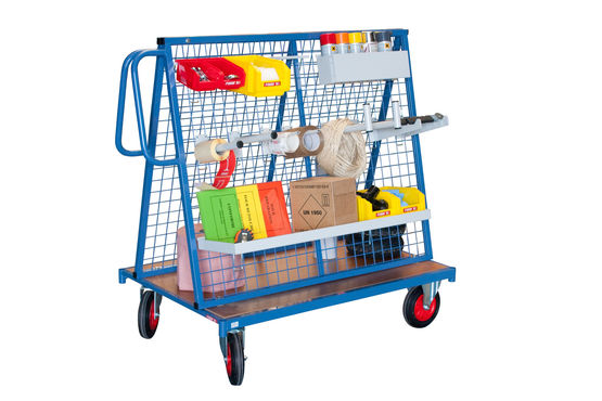  Chariot pour le transport de plusieurs types de marchandises | Chariot de manutention  - Mobilier d'archivage et stockage (rayonnages, chariots mobiles, rack...)