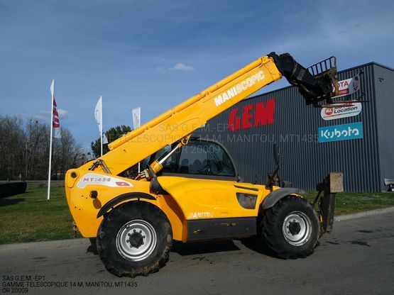  Chariot télescopique MANITOU | MT1435 - GEM 