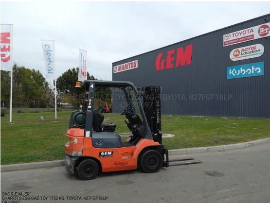  Chariots industriels à gaz d&#039;occasion | GEM - Chariots télescopiques