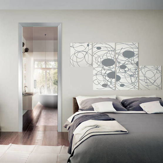 Châssis de portes coulissantes Scrigno GOLD pour plaques de plâtre | Base - produit présenté par SCRIGNO 