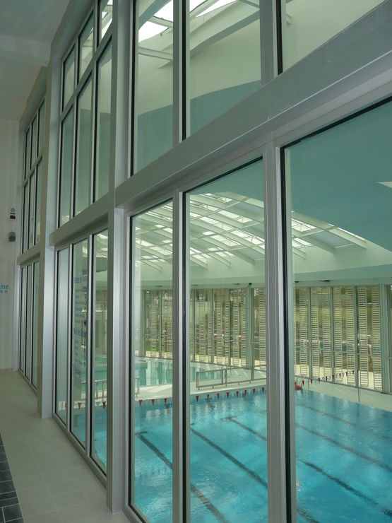 Châssis fixe coupe-feu en aluminium | ALUPROTEC | ALUPROTEC Fixed frame