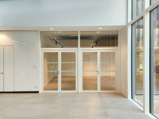  Châssis Fixe en Acier Coupe-feu – EI60 | SteelTeq  - Cloisons et planchers vitrés pare-flamme ou coupe-feu