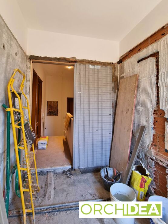  Châssis pour portes à galandage | ORCHIDEA Cloison à enduire - FIBROTUBI