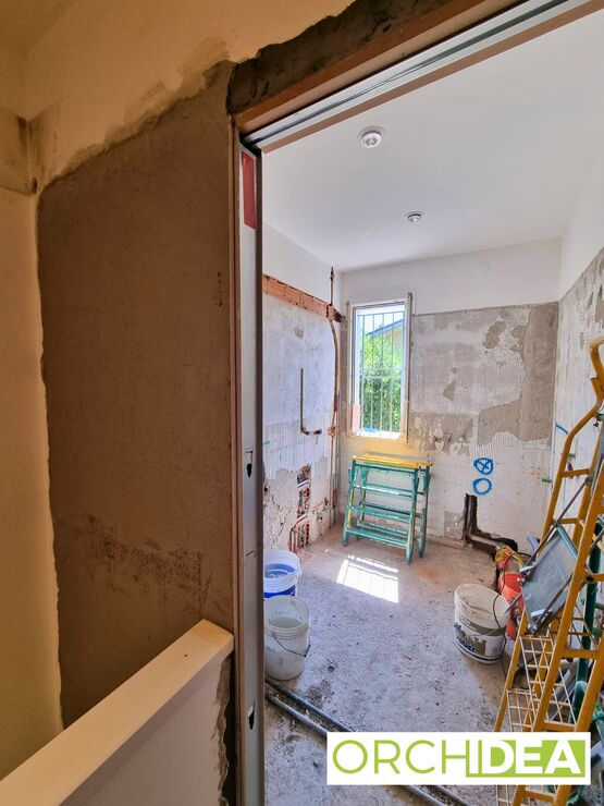 Châssis pour portes à galandage | ORCHIDEA Cloison à enduire - produit présenté par FIBROTUBI