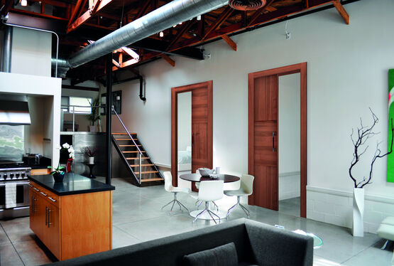  Châssis pour portes à galandage | ORCHIDEA vantail double opposé - FIBROTUBI