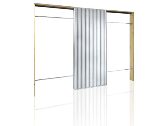  Châssis pour portes à galandage | ORCHIDEA vantail double opposé - FIBROTUBI