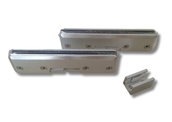  Châssis pour portes vitrée à galandage | ORCHIDEA Système pour portes en verre - FIBROTUBI