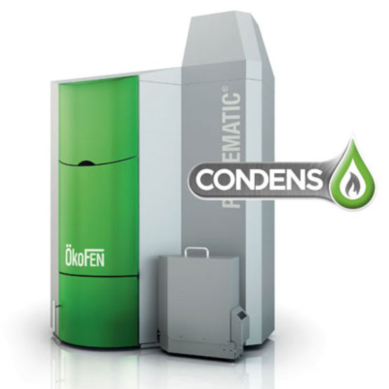 Chaudière à condensation à granulés bois pour bâtiments collectifs | Pellematic Maxi Condens