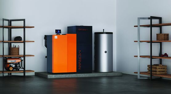 Chaudière à granulés compacte et intuitive en deux puissances | GM Eko