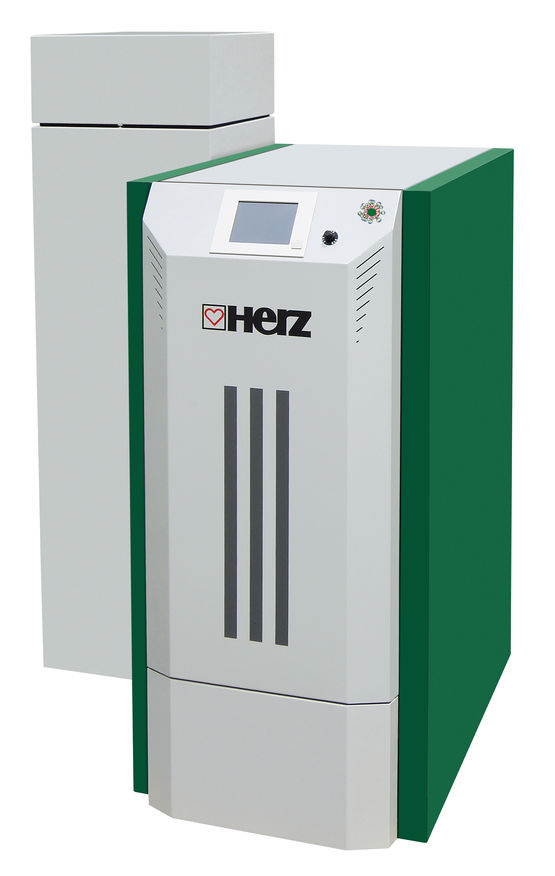 Chaudière granulés complètement automatique | HERZ PELLETSTAR  T CONTROL 10-60 kW - Chaudières bois à granulés ou pellets