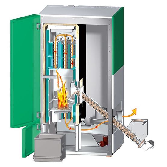 Chaudière | HERZ PELLETSTAR CONDENS 10-60 kW - Chaudières bois à granulés ou pellets