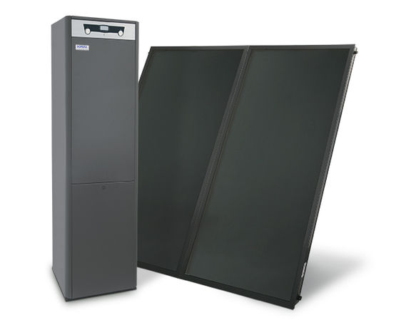 Chaudière hybride fioul à condensation avec ECS solaire intégrée | NOVATION Solar