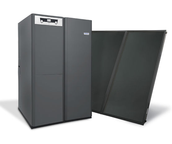  Chaudière hybride fioul à condensation avec ECS solaire intégrée | NOVATION Solar - DOMUSA TEKNIK