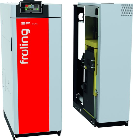  Chaudière Mixte | SP DUAL - Chaudières bois à granulés ou pellets