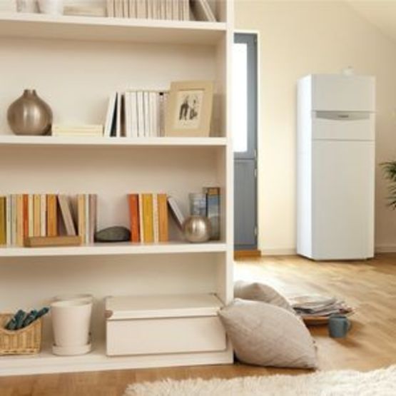 Chaudière sol gaz à condensation à ballon intégré jusqu'à 30 kW | ecoCOMPACT - VAILLANT
