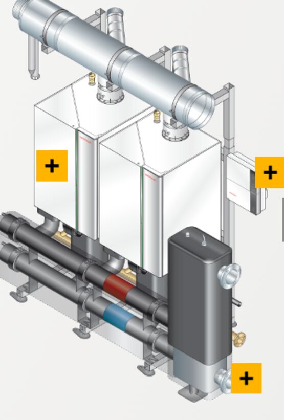 Chaudières à condensation gaz Weishaupt Thermo Condens | WTC-GW/GB 45-60-B et 70-80-100-A - produit présenté par WEISHAUPT