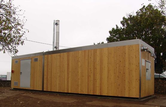 Chaufferie compacte aux granulés bois | Energy Box - produit présenté par ÖKOFEN