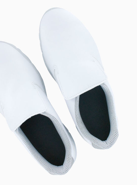  Chaussures de sécurité cuisine en microfibre noir ou blanc taille de 35 à 48 | Brice S2 SRC - Chaussures de protection