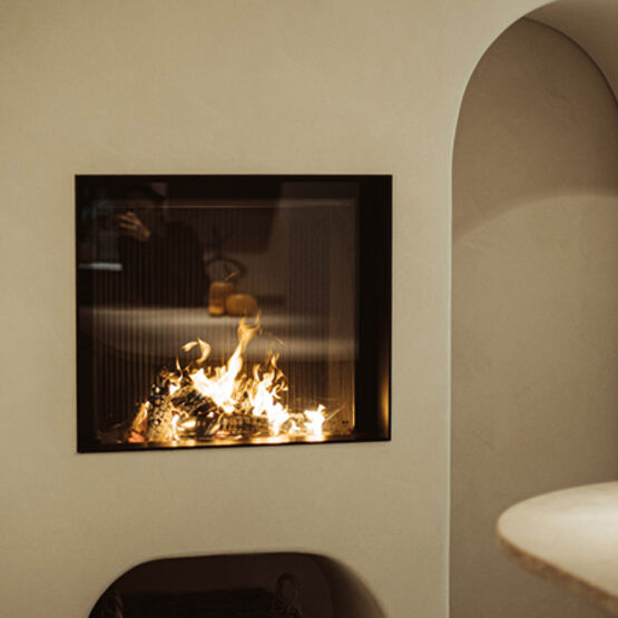 Cheminée à bois verticale MDesign | Luna Diamond 1000V 