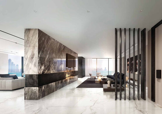  Cheminée au bioéthanol | Line Fire  - Cheminées