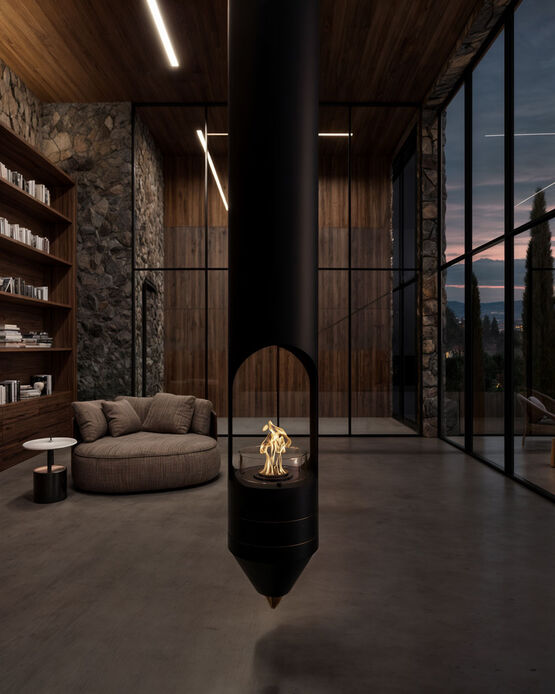  Cheminée au bioéthanol | Signature GlammFire  - Cheminées