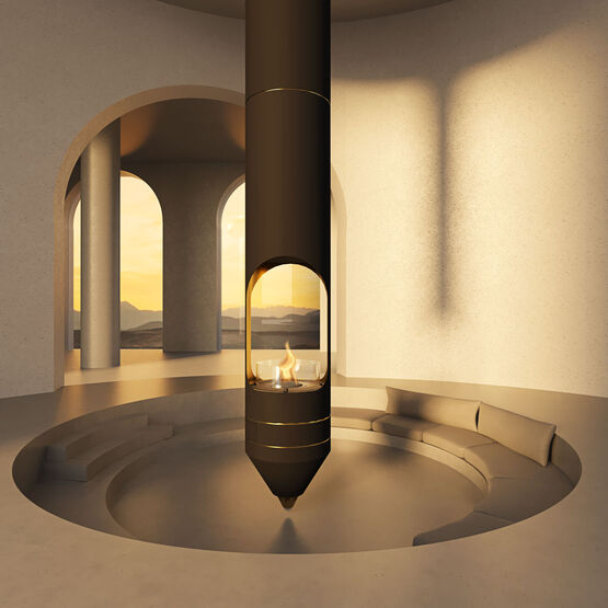 Cheminée au bioéthanol | Signature GlammFire  - produit présenté par BEST FIRES