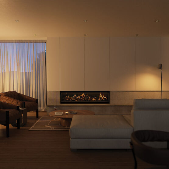  Cheminée électrique holographique | Escea  - Cheminées