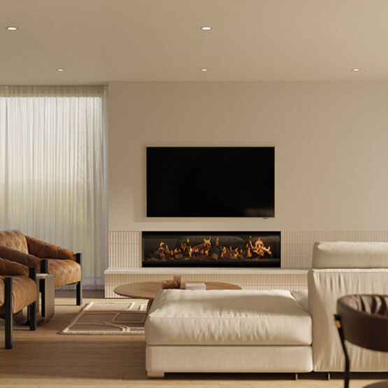 Cheminée électrique holographique | Escea 