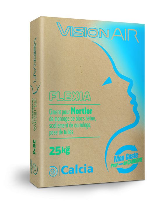 Ciment à faible empreinte empreinte carbone en quatre formules | Vision Air - produit présenté par CIMENTS CALCIA