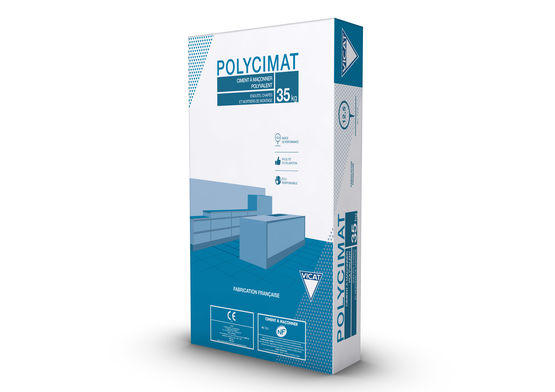 Ciment à maçonner avec entraîneur d’air pour différentes applications | POLYCIMAT 