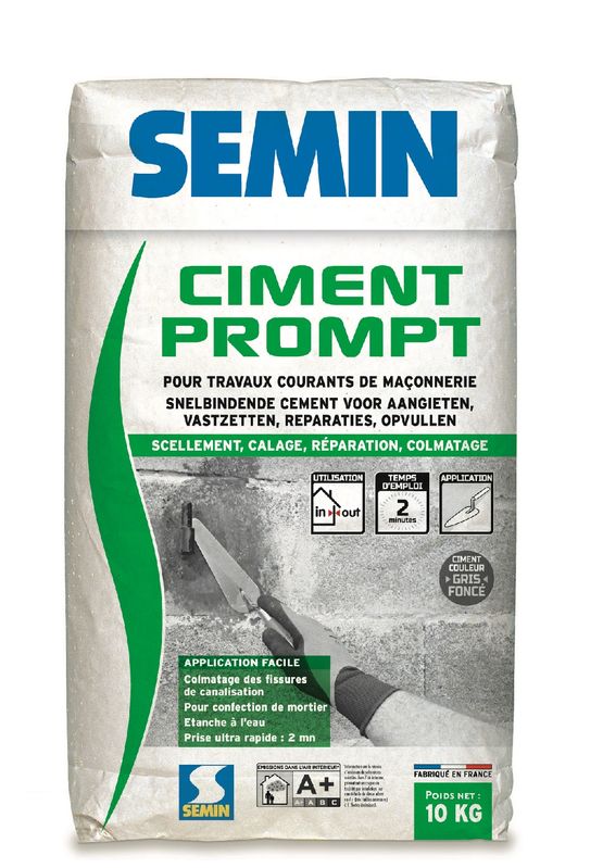 CIMENT PROMPT : Ciments rapides – Batiproduits