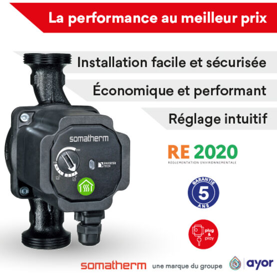 Circulateur automatique petit collectif SOMATHERM