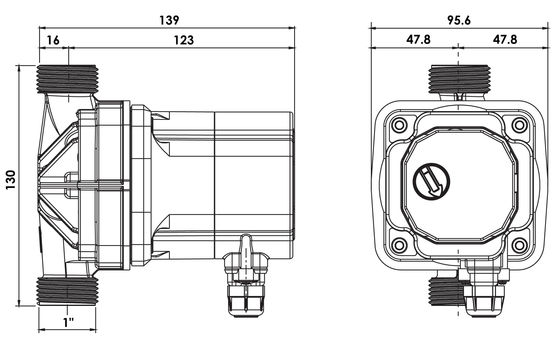  Circulateur sanitaire automatique | SOMATHERM Ref. 602510501 - AYOR