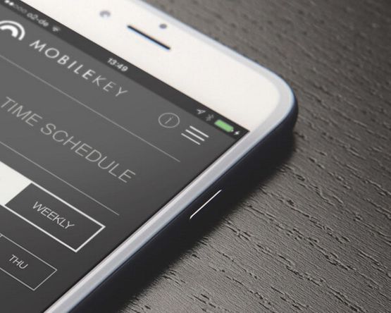 Clef numérique via smartphone | MOBILEKEY - produit présenté par SIMONSVOSS TECHNOLOGIES