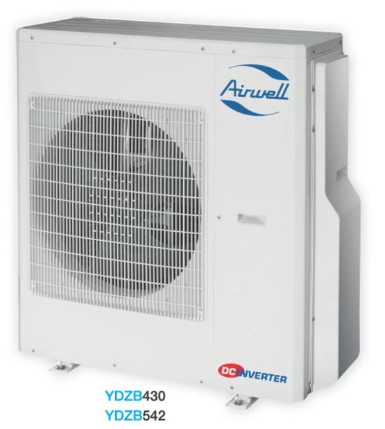 Climatiseur multisplit réversible jusqu’à 12.5 kW et5 unités intérieures | YDZB  - produit présenté par AIRWELL