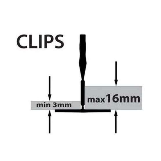 Clips de nivellement pour carrelage murs et sols en polycarbonate | PERFECT LEVEL PRO - produit présenté par JS DISTRIBUTION