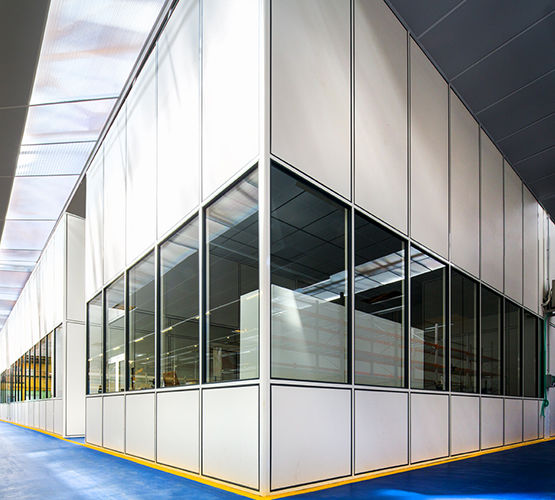 Cloison 100 % amovible | H5 - produit présenté par HOYEZ PARTITIONSYSTEMS