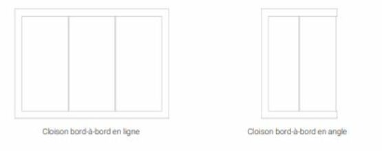 Cloison bord-à-bord en acier coupe-feu - EI60 | Gamme SteelTeq - produit présenté par ERIBEL