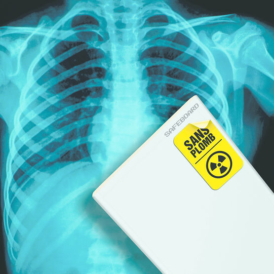 Cloison de protection contre les rayons X sans plomb | Safeboard