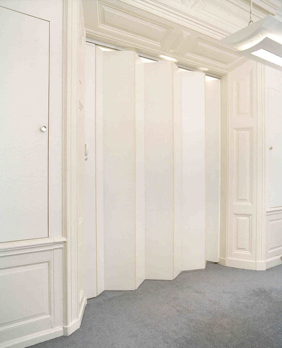  Cloison extensible accordéon pour séparation visuelle de pièces | Mono Spacers - PARTHOS