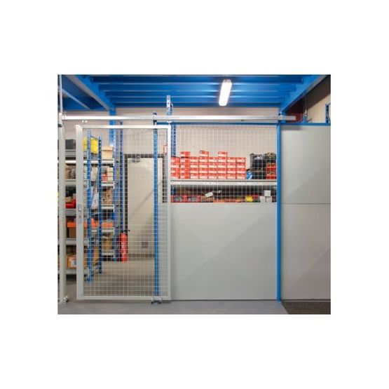   Cloison grillagée pour la protection d’individus, d’espaces ou de matériel - Mobilier d'archivage et stockage (rayonnages, chariots mobiles, rack...)