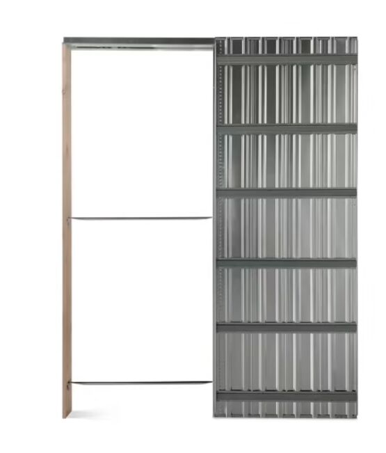 Cloison métal pour porte coulissante | Platinium Meastro