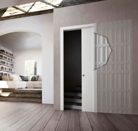  Cloison métal pour porte coulissante | Platinium Meastro - LAPEYRE SERVICES