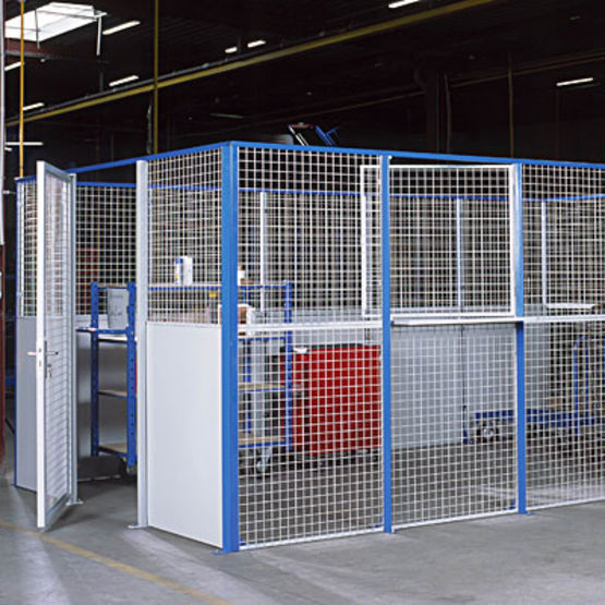  Cloisonnement plein ou grillagé pour sites industriels | Cloison industrielle FLIP - RAYONOR